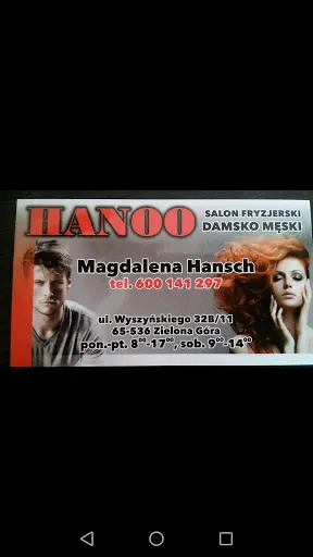 Salon fryzjerski Hanoo